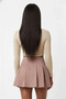 Essential High-Waist Pleated Mini Skirt