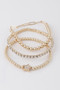 Bejeweled Star Beaded Bracelets 