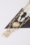 Heart N Lock Pendant Necklace 