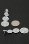 Bedazzled Disco Ball Drop Earrings 