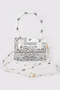 Bandana Single Handle Flap Crossbody Bag 