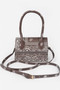 Bandana Single Handle Flap Crossbody Bag 
