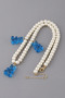 Pearled Gummy Bear Trio Necklace