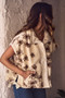 SO ME Flower Sherpa Fur Oversized Sleeveless Vest Jacket