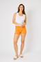 Judy Blue Fray Hem Denim Shorts