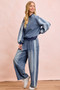 BiBi Washed Lace Contrast Sided Jeans