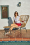 SO ME 4th Of July Ribbon Trimmed Dolman Sweater Top