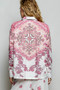 POL Printed Floral Button Down Shirt