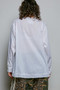 POL Lightweight Ruffle Trim Round Neck Woven Shirt
