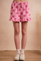 BiBi Polka Dots Printed Ruffled Detail Top And Shorts Set