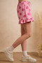 BiBi Polka Dots Printed Ruffled Detail Top And Shorts Set
