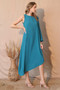 Matte Crepe One Sleeve Dress​