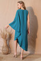Matte Crepe One Sleeve Dress​