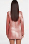 Notched Collar Mini Dress Blazer
