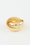 Polished Intertwined Band Ring