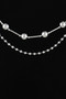 Double Polished Space Chain Necklace