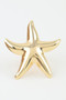 Polished Starfish Statement Ring