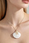 Multi Starfish Seashell Charm Necklace