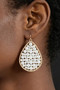 Pearls In A Teardrop Earrings