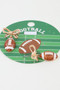 Game Day Coquette Football Earrings