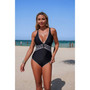 Two Pieces Solid Drawstring Padded Tankini Sets 