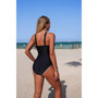 Two Pieces Solid Drawstring Padded Tankini Sets 