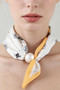 Rose Scarf Wrap Necklace