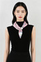 Rose Scarf Wrap Necklace