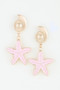 Summer Starfish Drop Earrings