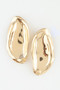 Hammered Fashion Drop Earrings
