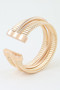 Multi Polished Box Cuff Bracelet