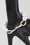 Pearl Beaded Toggle Bracelet