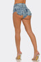 Cut It Out Denim Shorts