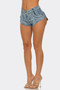 Cut It Out Denim Shorts