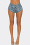 Cut It Out Denim Shorts