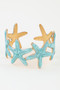 Summer Starfish Cuff Bracelet