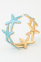 Summer Starfish Cuff Bracelet