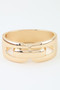 Polished Link Chain Cuff Bracelet