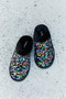 Forever Link Multicolored Sequin Faux Fur Slipper
