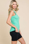 Culture Code Full Size Ribbed Round Neck Tank