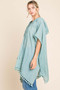Cotton Bleu by Nu Label Tassel Hem Hooded Cover Up