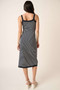 Mittoshop Contrast Striped Midi Cami Dress