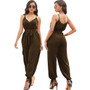 Sexy Fashion V-Neck Sling Women's Jumpsuit