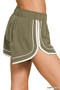 Zenana Soft Woven Lined Dolphin Shorts