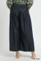Umgee Stone Washed Wide-Leg Button-Front Culottes