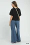 Umgee Stone Washed Wide Leg Pants