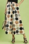 Umgee Dot Print Wide Leg Pants
