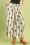 Umgee Geometric Boho Print Wide Leg Pants