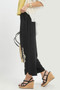 Umgee Linen Embroidered Wide-Leg Boho Pants