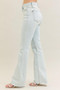 Judy Blue Full Size Destroy & Fray Hem Bootcut Jeans Plus Size